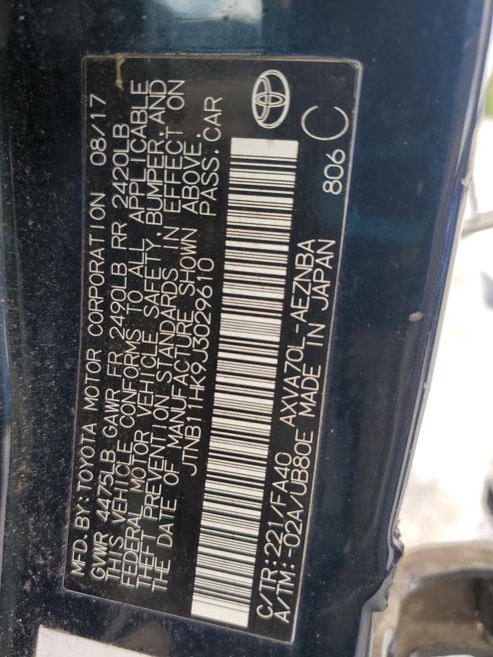2018 TOYOTA CAMRY