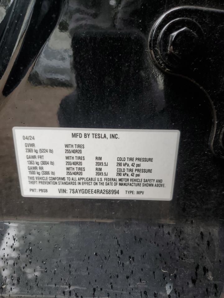 2024 TESLA MODEL Y