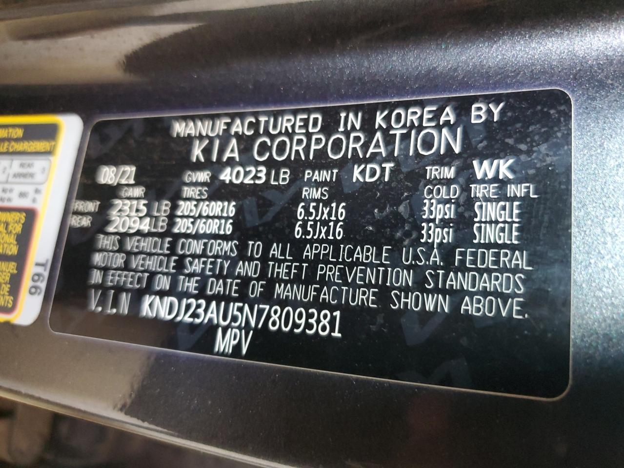 2022 KIA SOUL