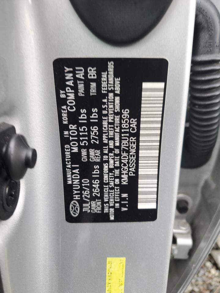 2011 HYUNDAI GENESIS