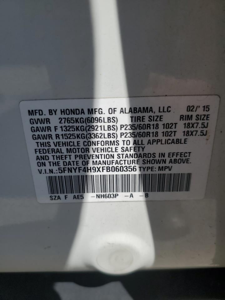 2015 HONDA PILOT