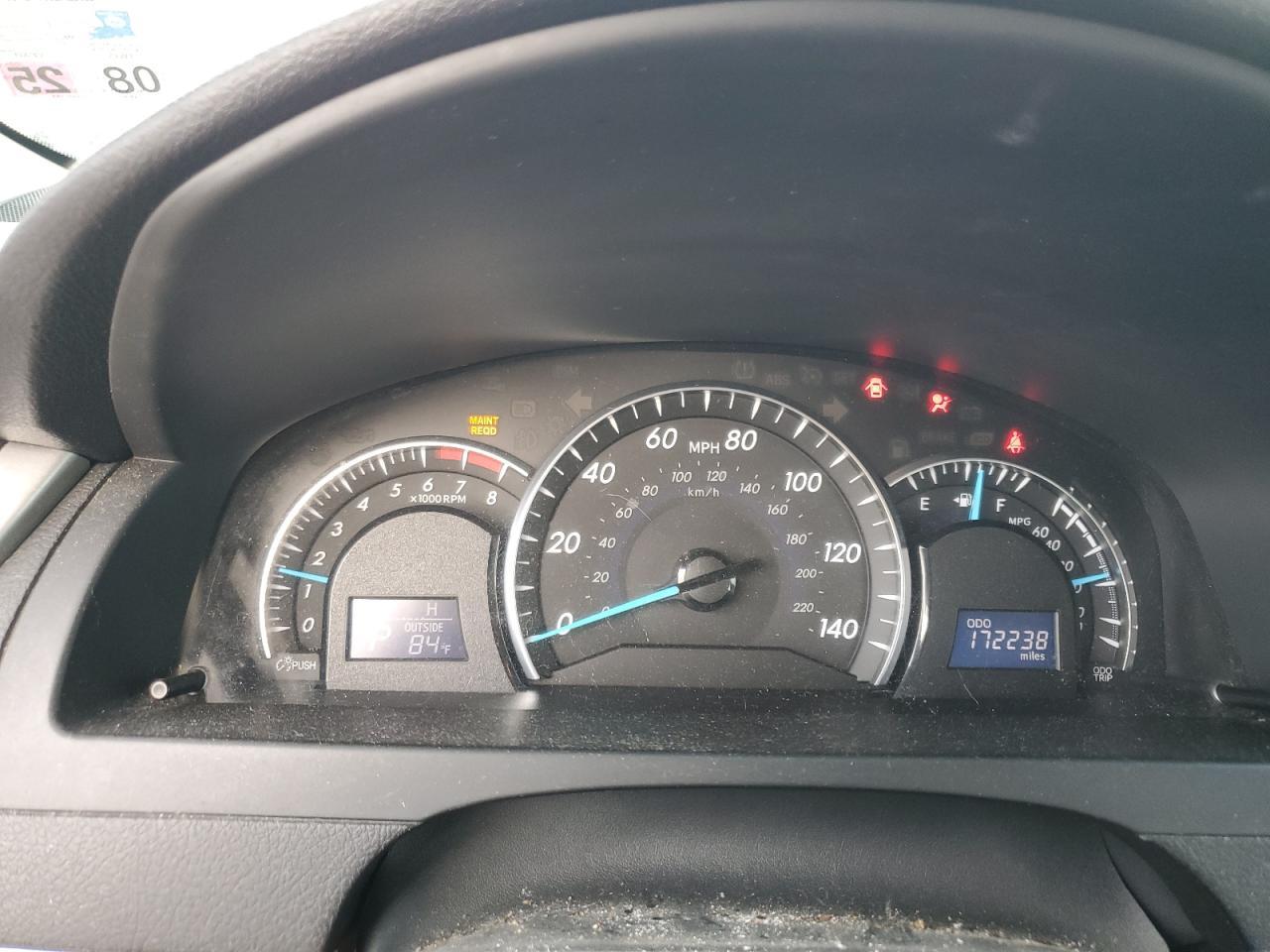 2012 TOYOTA CAMRY