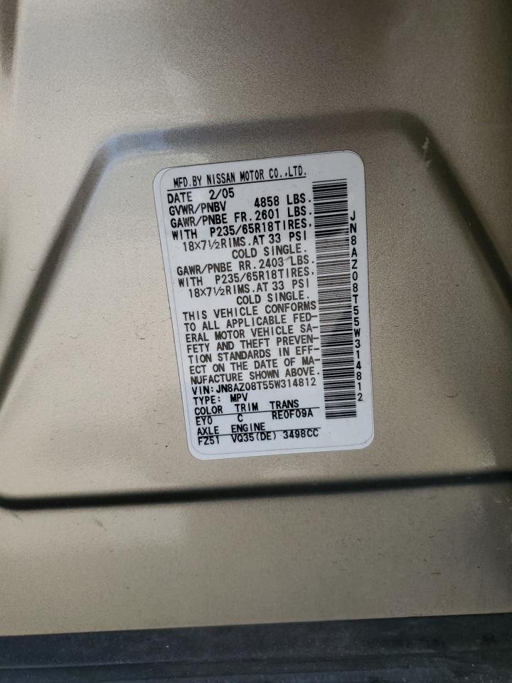 2005 NISSAN MURANO