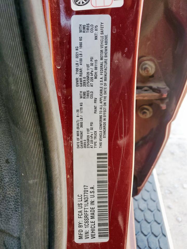 2020 RAM 1500
