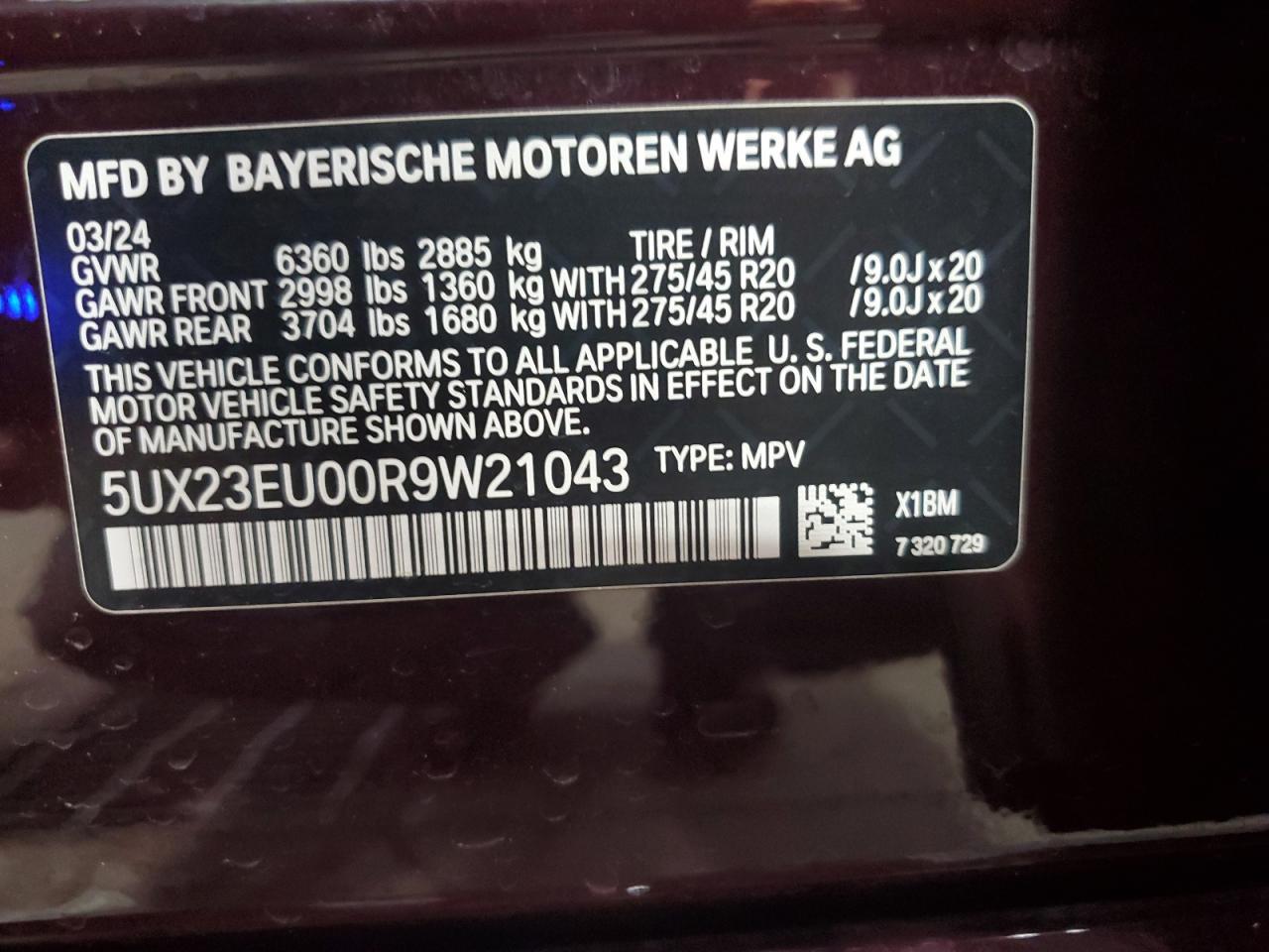 2024 BMW X5