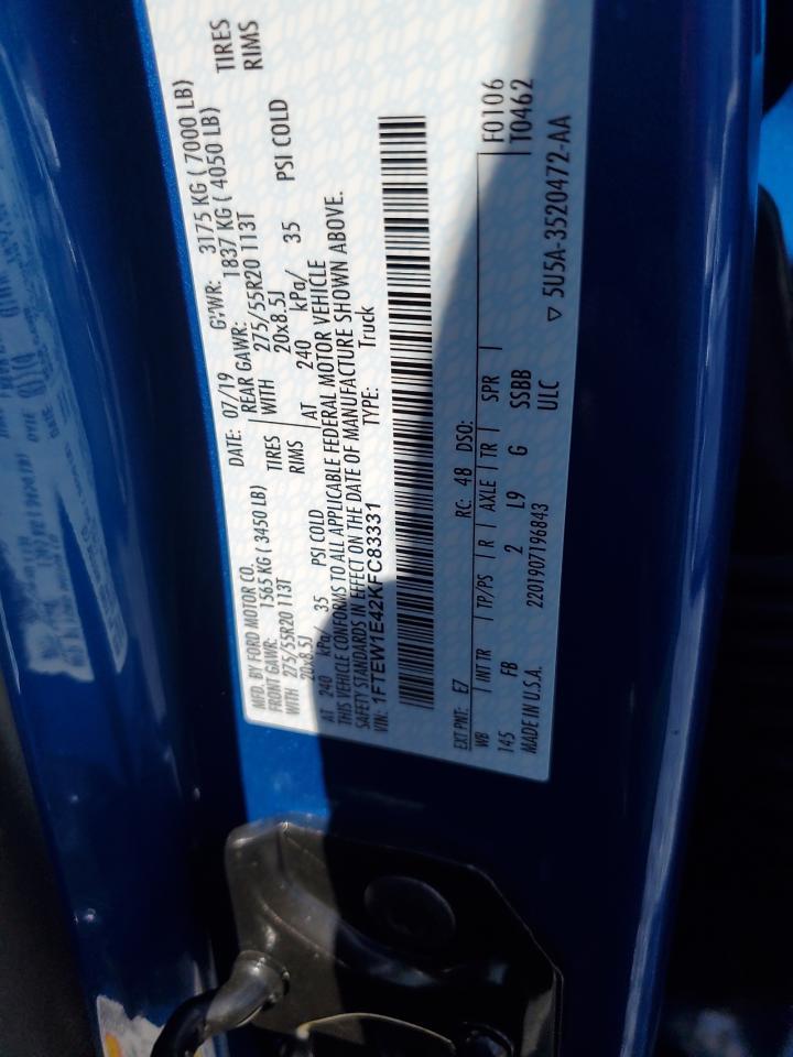 2019 FORD F-150