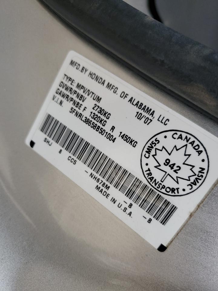 2008 HONDA ODYSSEY