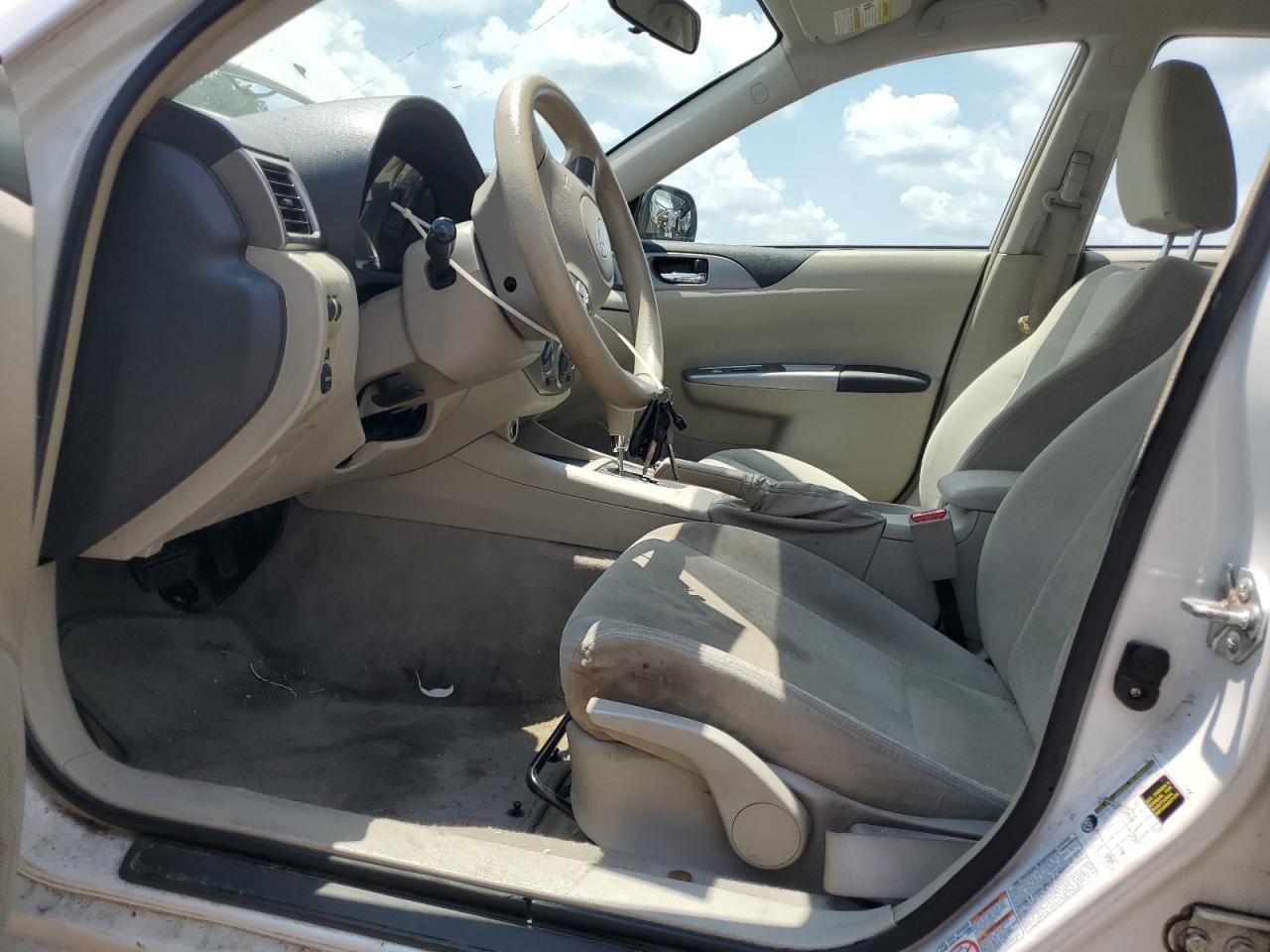 2008 SUBARU IMPREZA