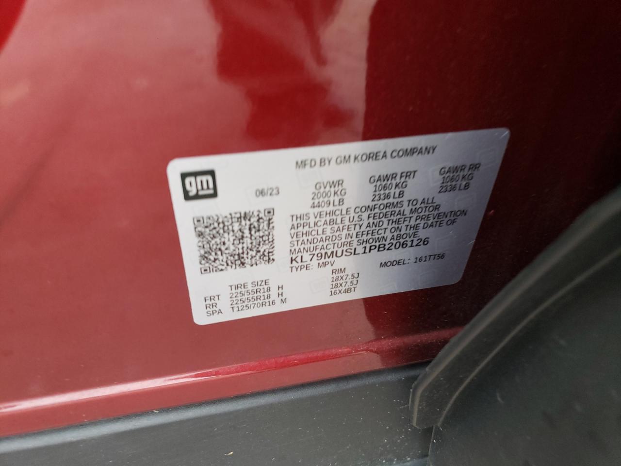 2023 CHEVROLET Trailblazer