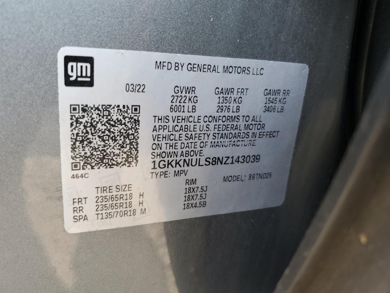 2022 GMC ACADIA