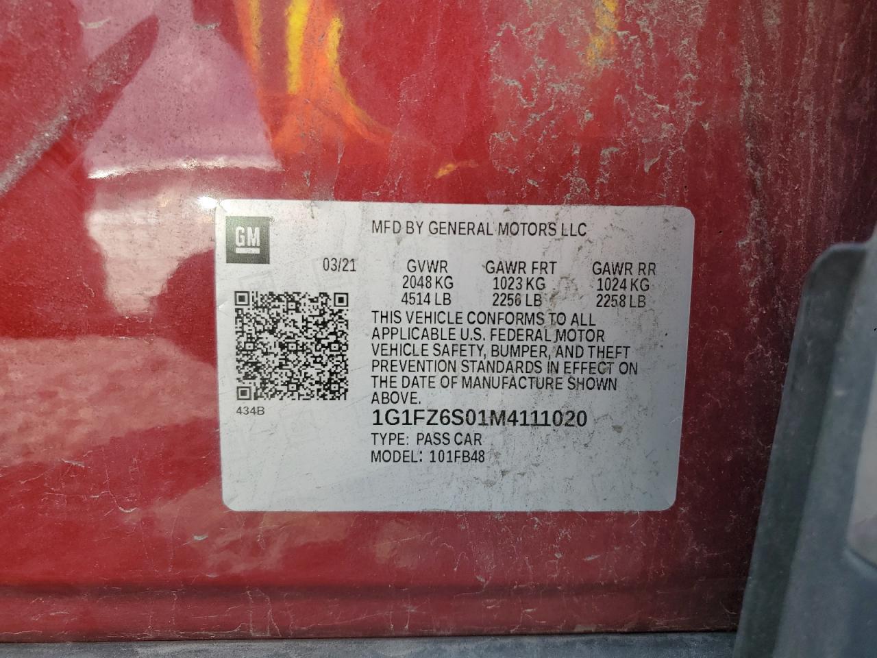 2021 CHEVROLET Bolt EV