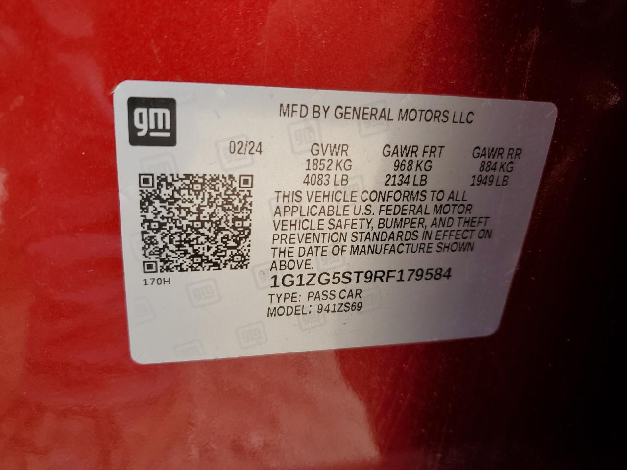 2024 CHEVROLET MALIBU