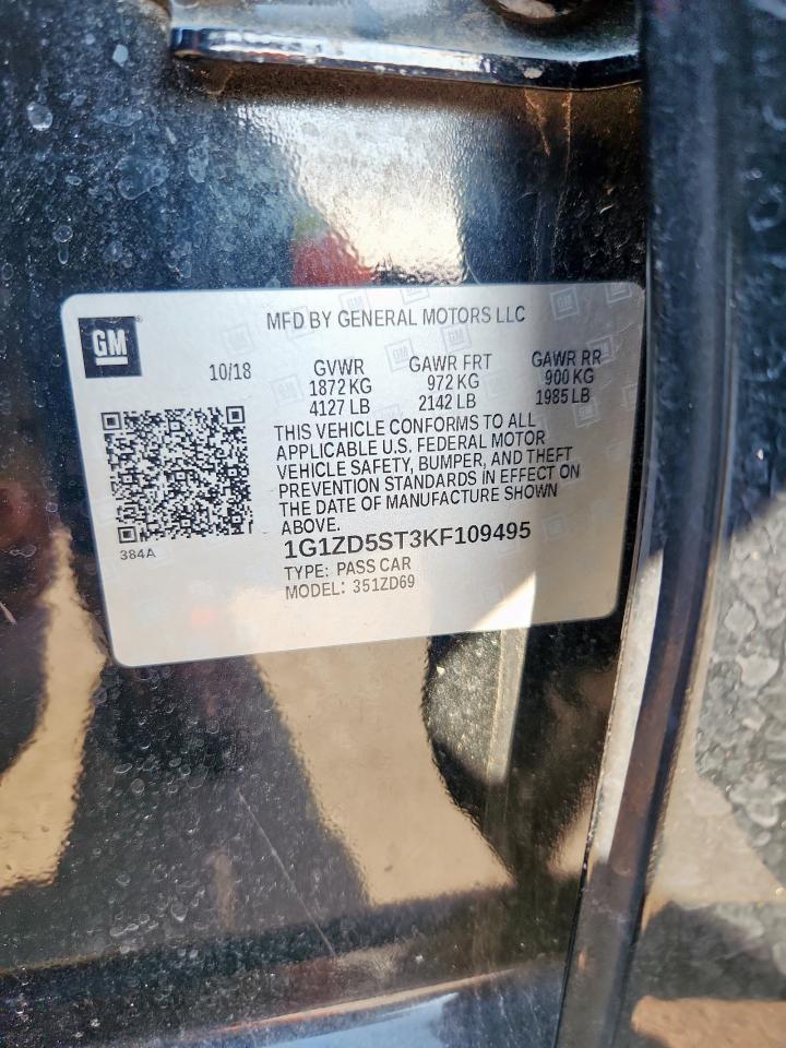 2019 CHEVROLET MALIBU