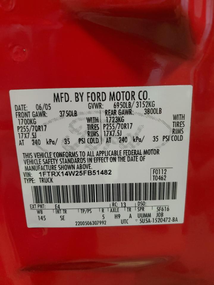 2005 FORD F-150