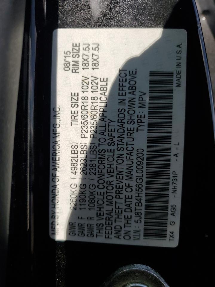 2016 ACURA RDX