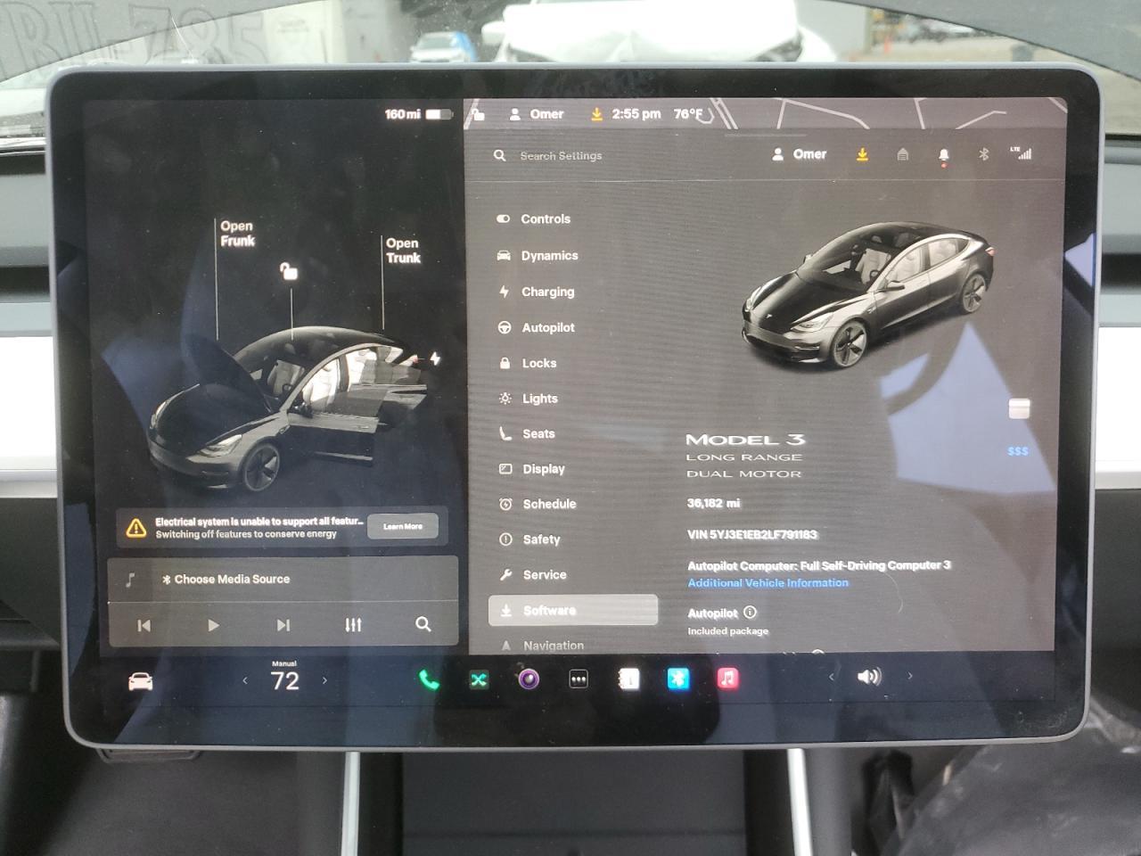2020 TESLA MODEL 3