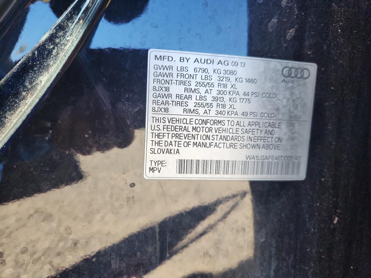 2014 AUDI Q7