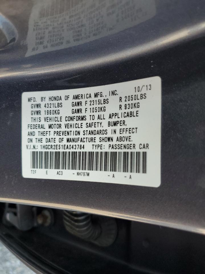 2014 HONDA ACCORD
