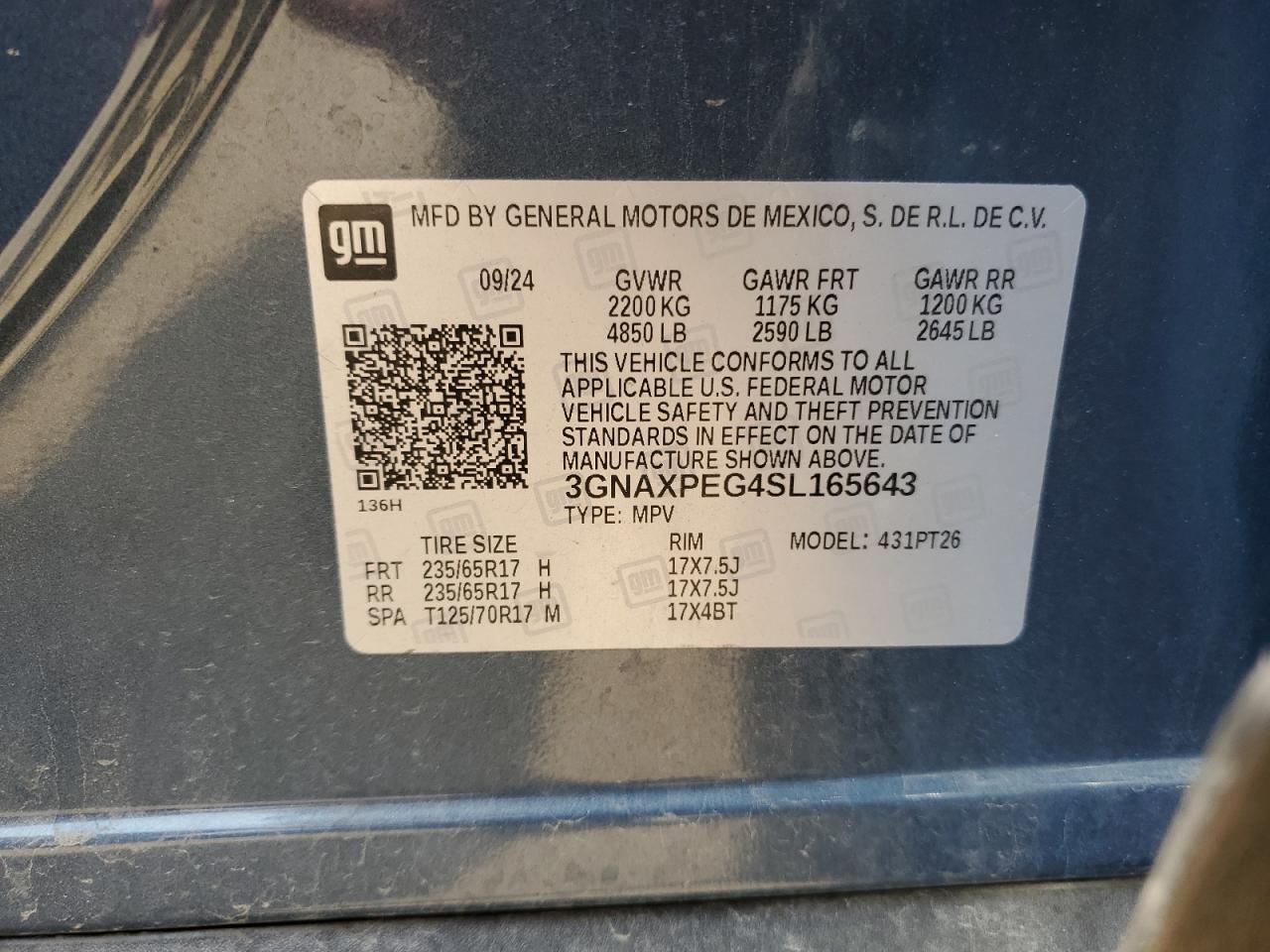 2025 CHEVROLET EQUINOX