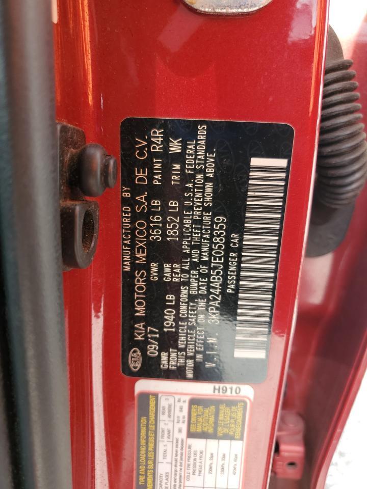 2018 KIA RIO