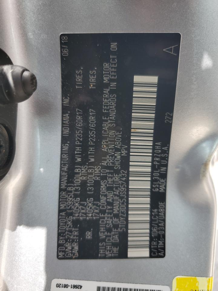 2018 TOYOTA SIENNA