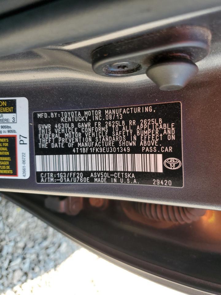 2014 TOYOTA CAMRY