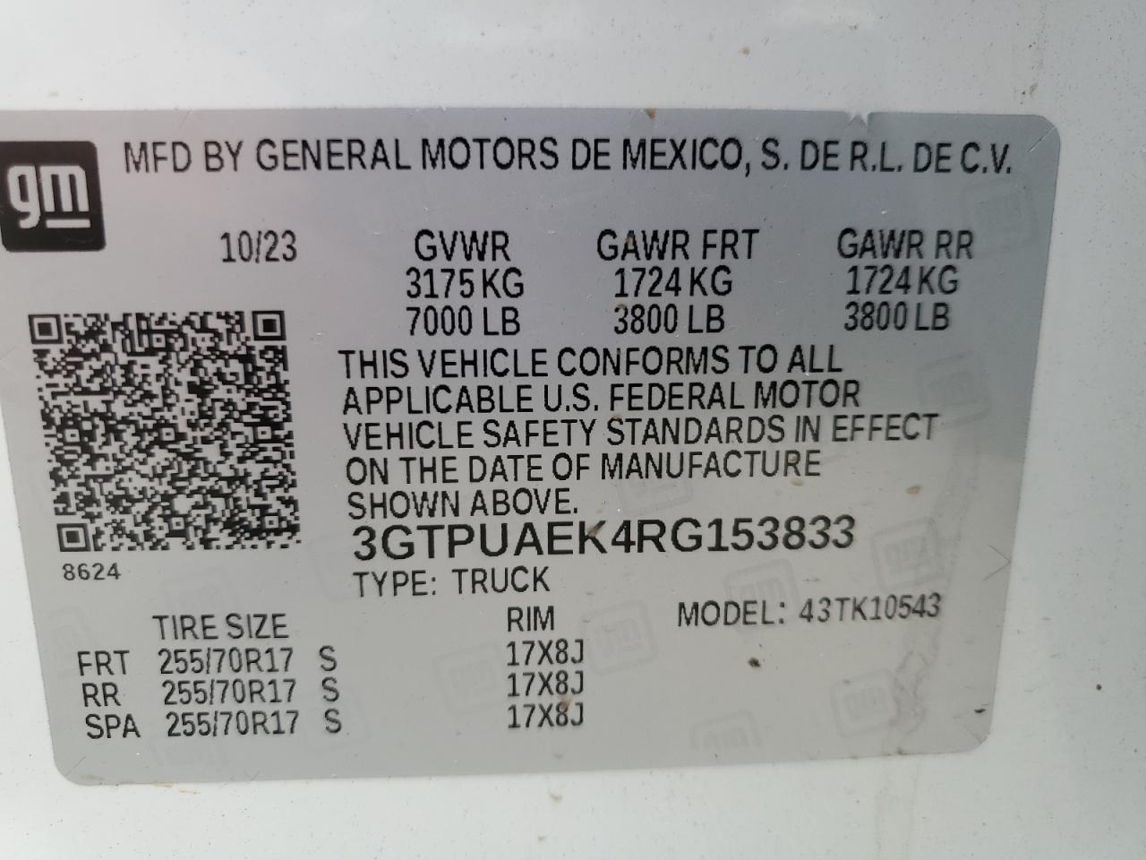 2024 GMC Sierra