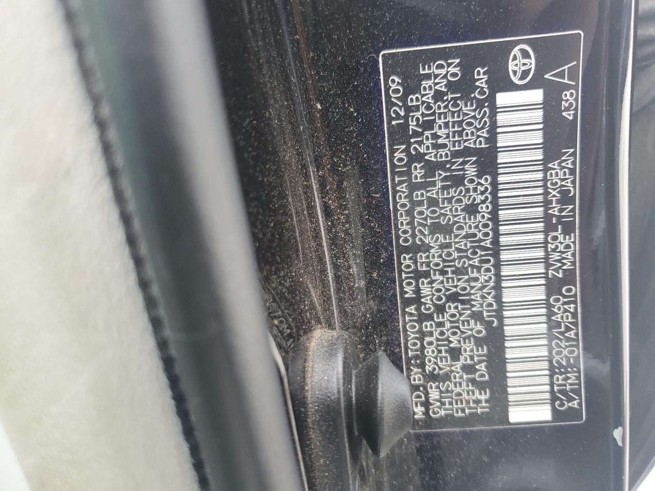 2010 TOYOTA PRIUS