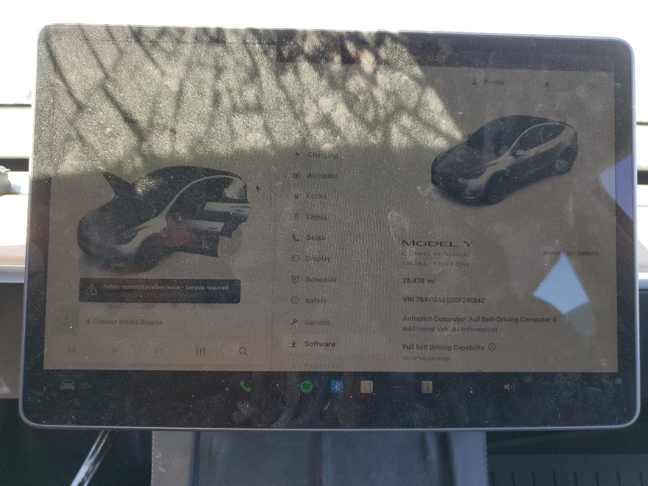 2025 TESLA MODEL Y