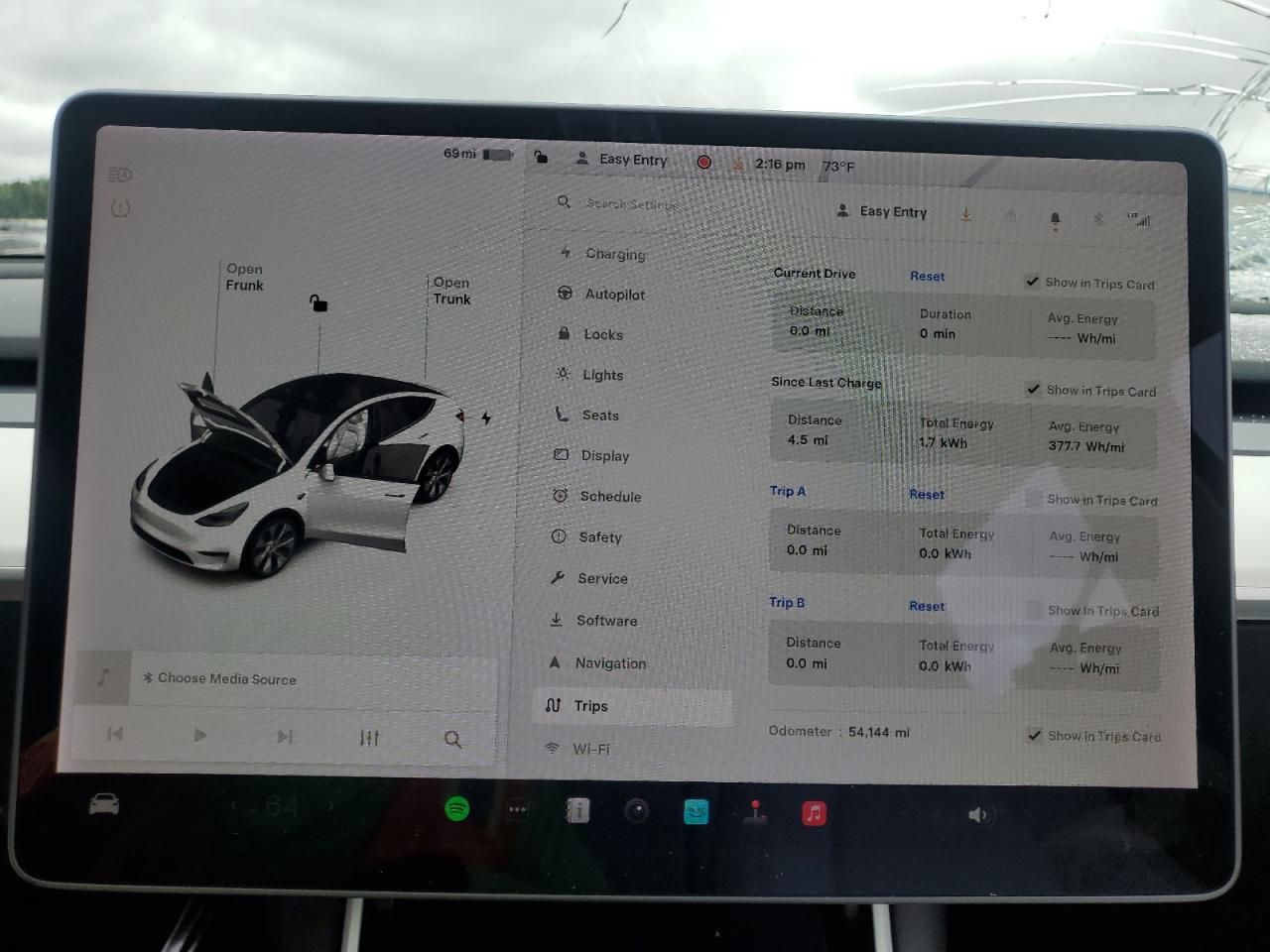 2020 TESLA MODEL Y
