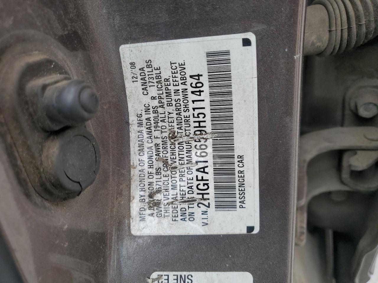 2009 HONDA CIVIC