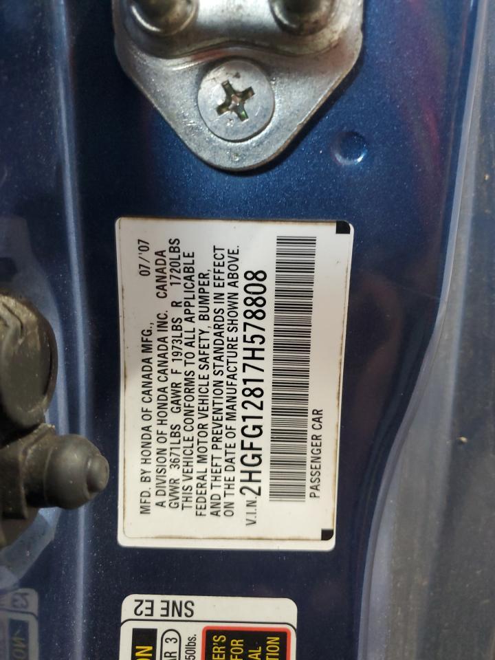 2007 HONDA CIVIC