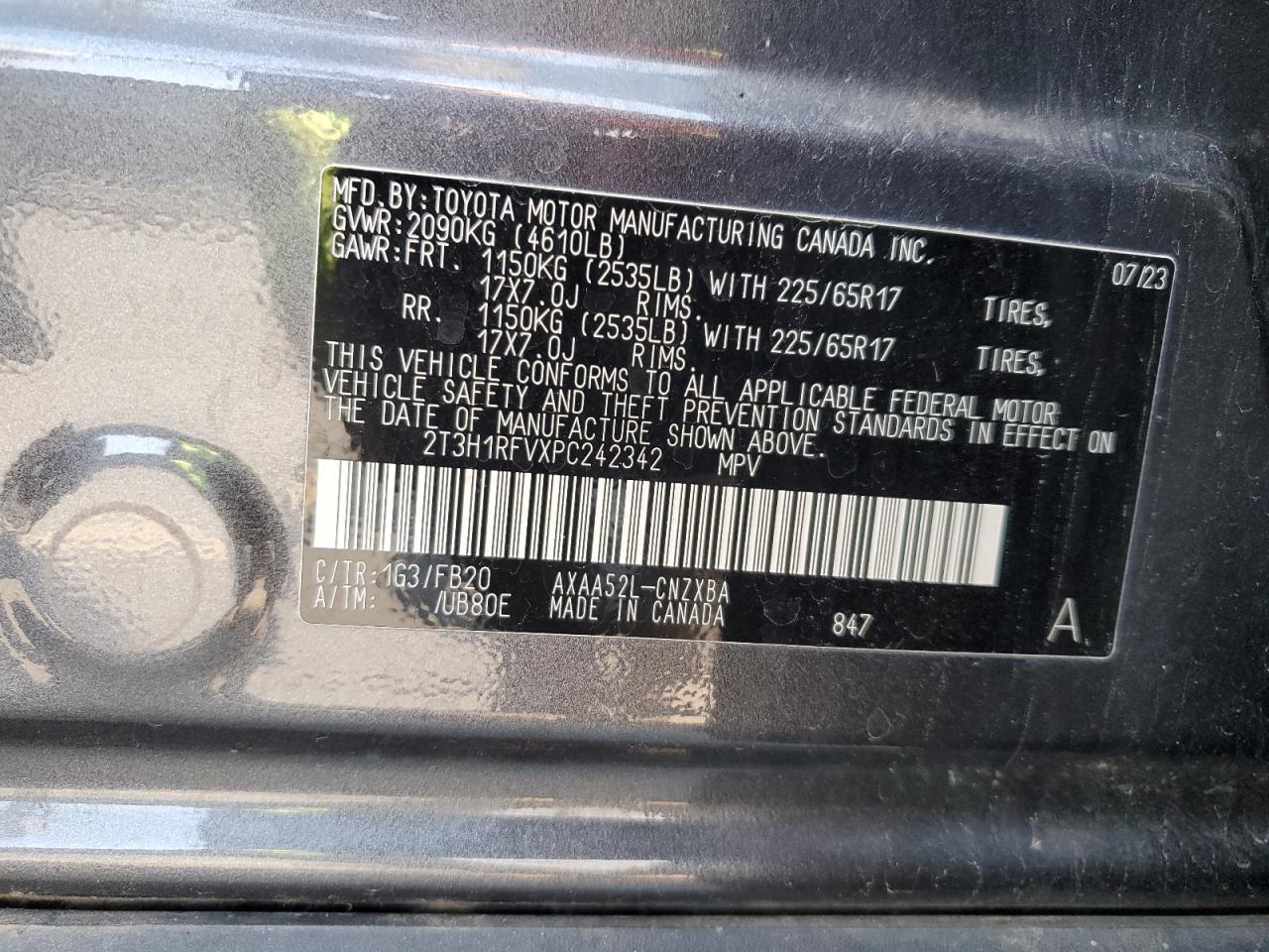 2023 TOYOTA RAV4