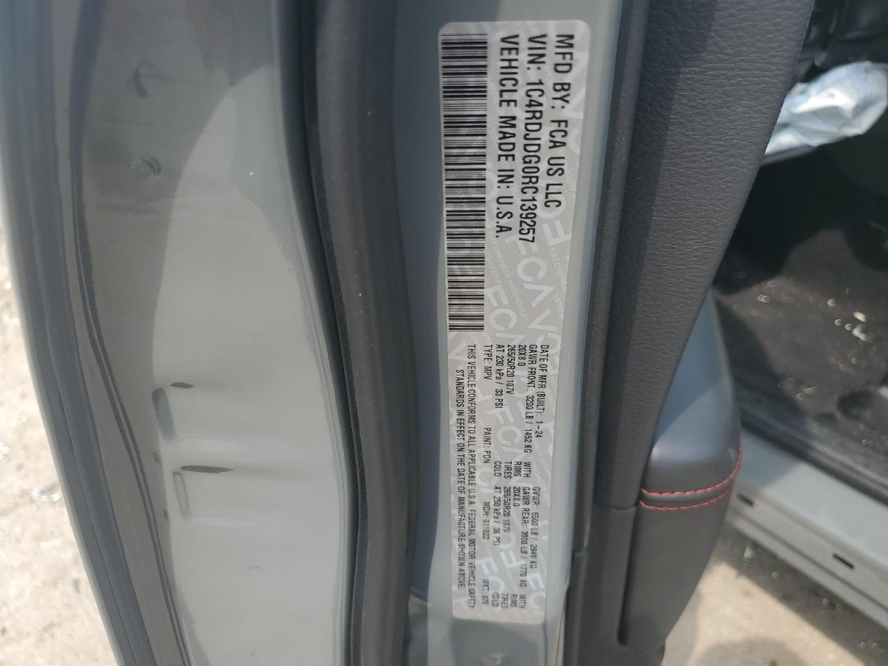 2024 DODGE DURANGO