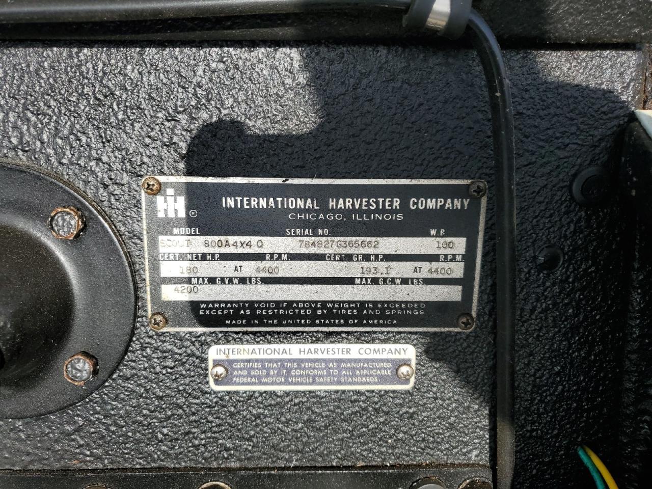 1969 Inte Scout