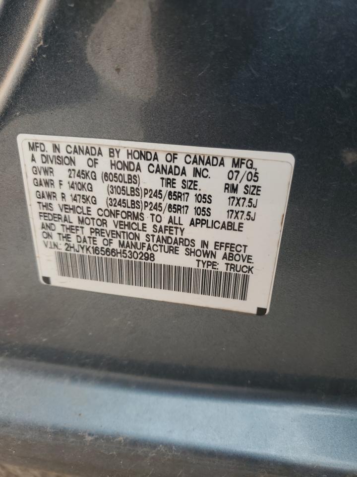 2006 HONDA Ridgeline