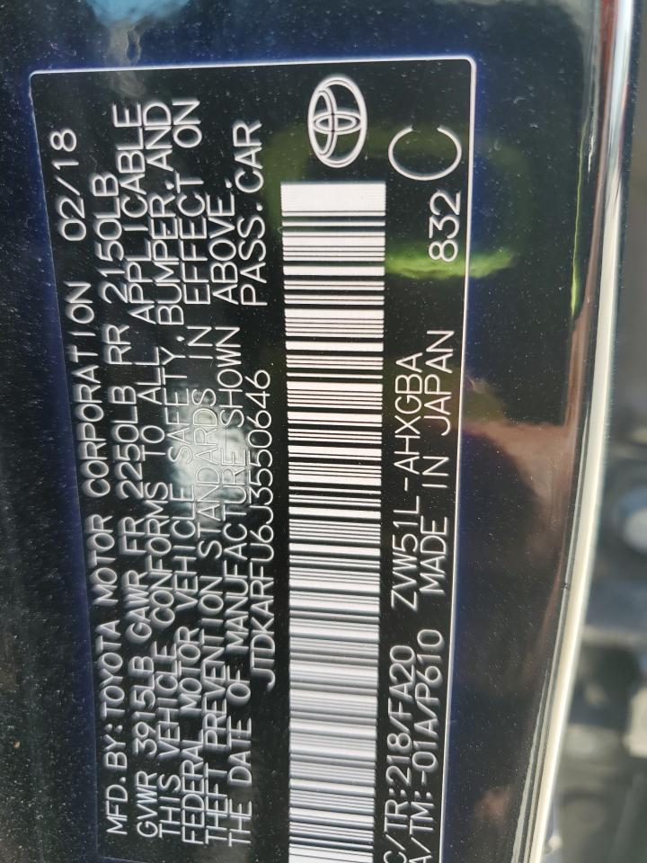 2018 TOYOTA PRIUS