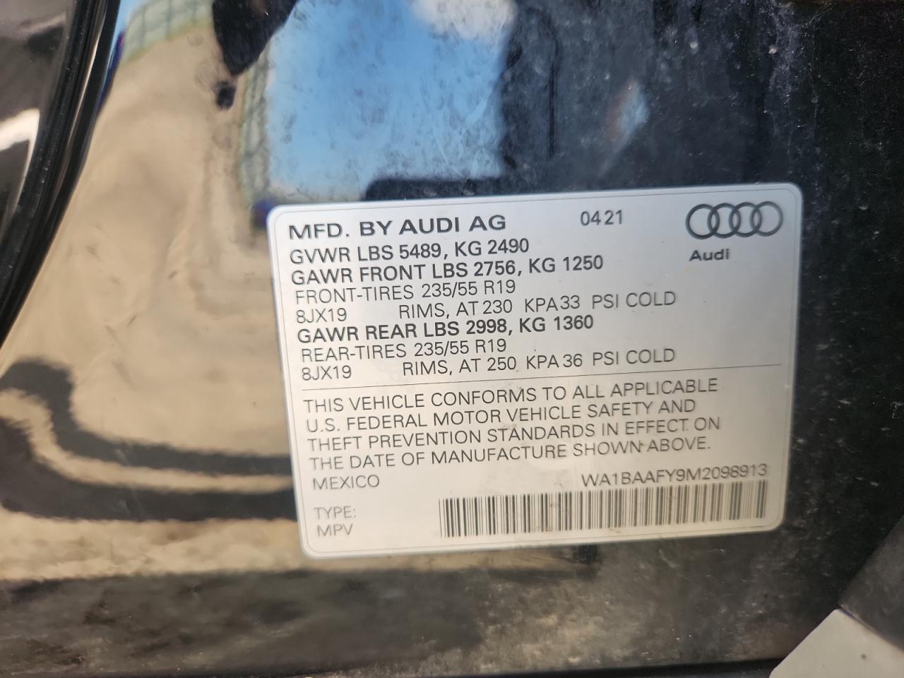 2021 AUDI Q5