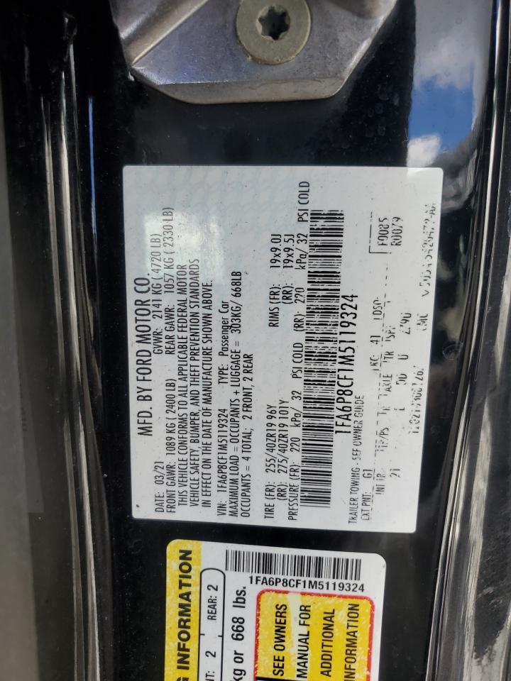 2021 FORD MUSTANG