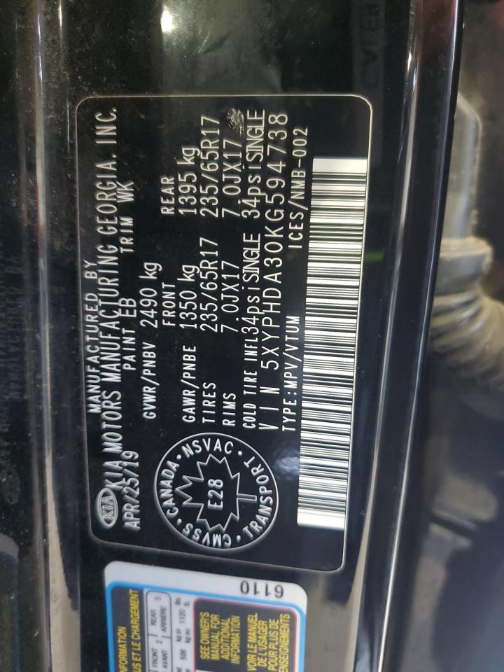 2019 KIA SORENTO