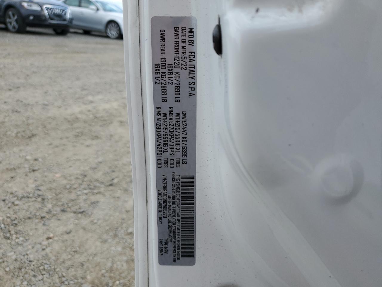 2022 RAM ProMaster City