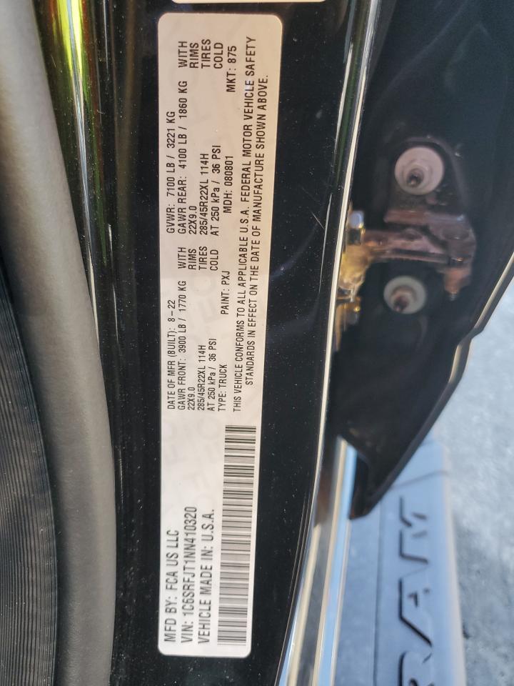 2022 RAM 1500