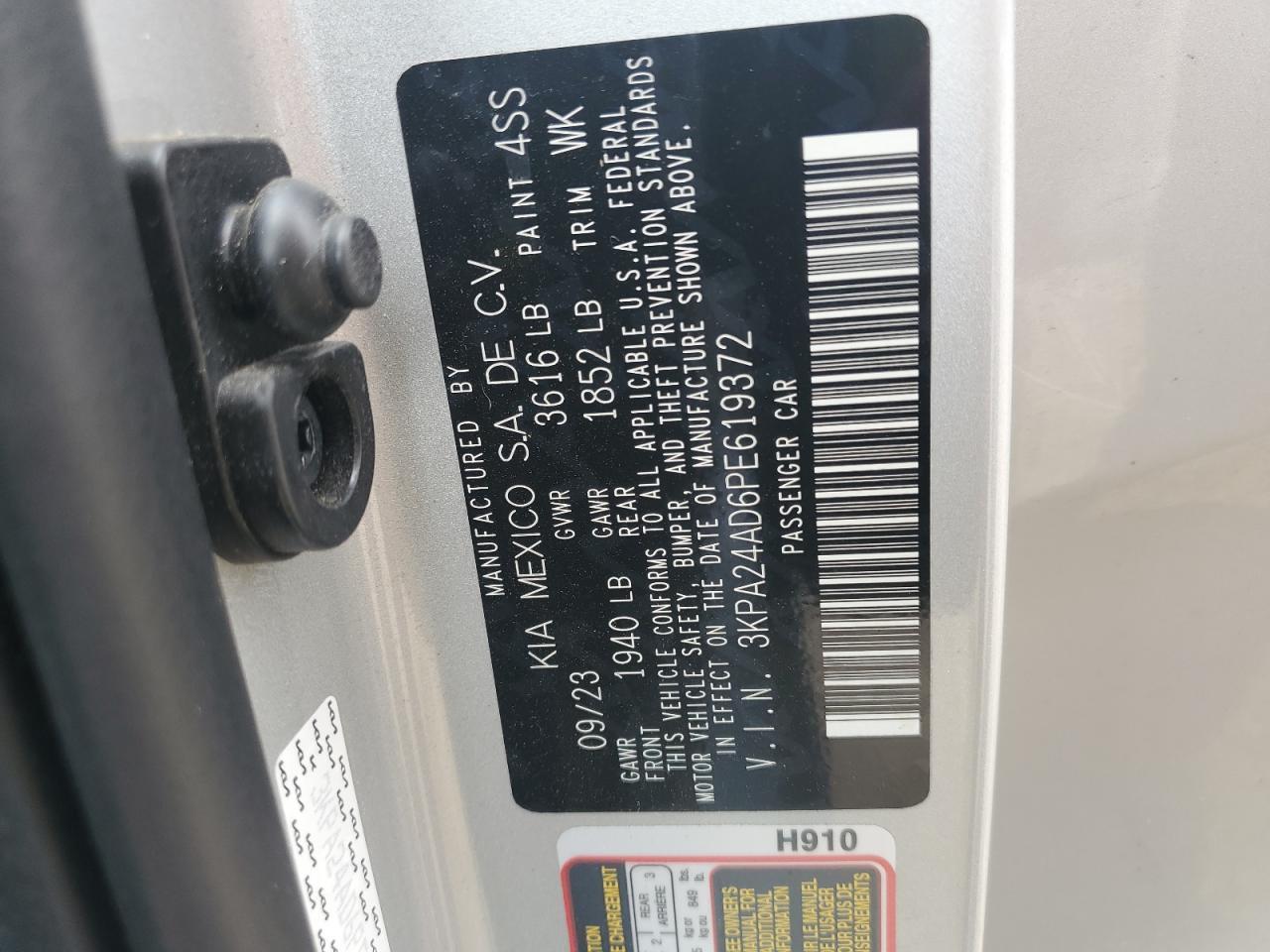 2023 KIA RIO