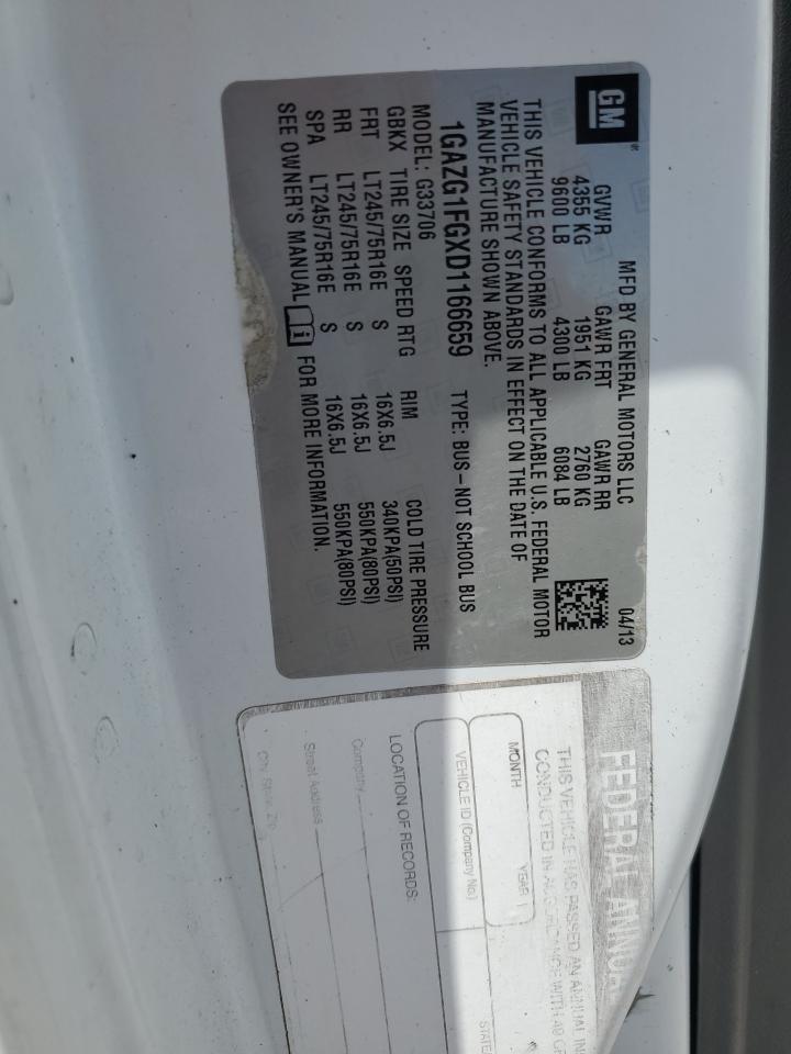 2013 CHEVROLET Express 3500