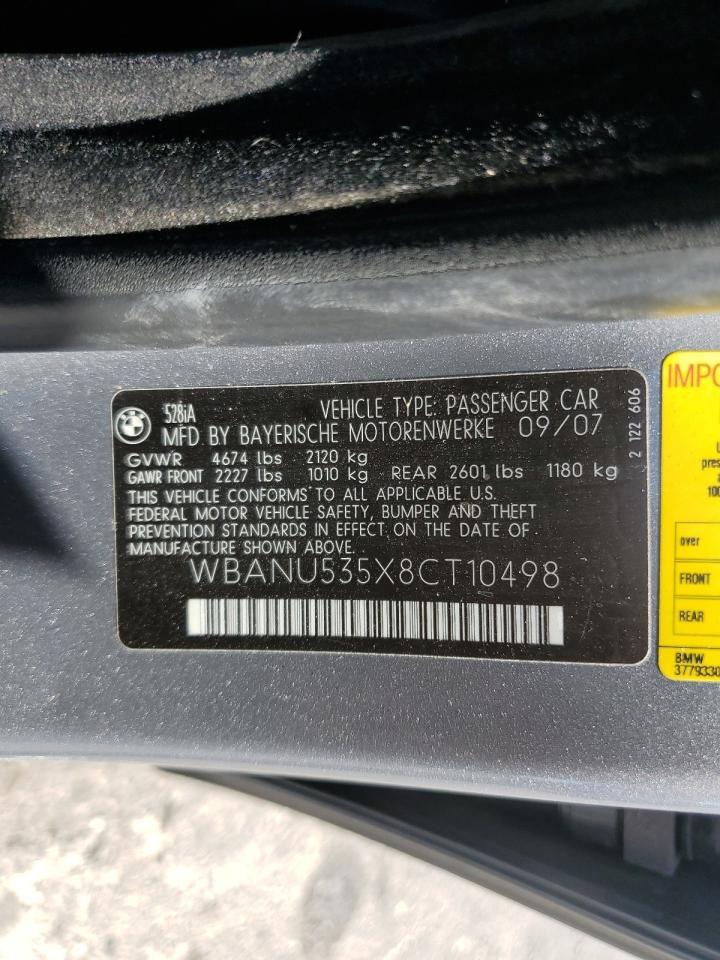 2008 BMW 5 series