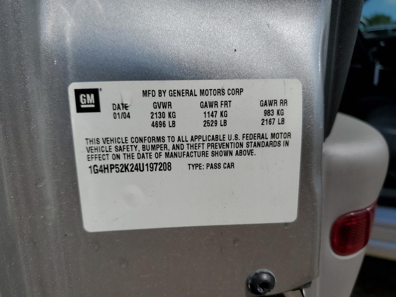 2004 BUICK Lesabre