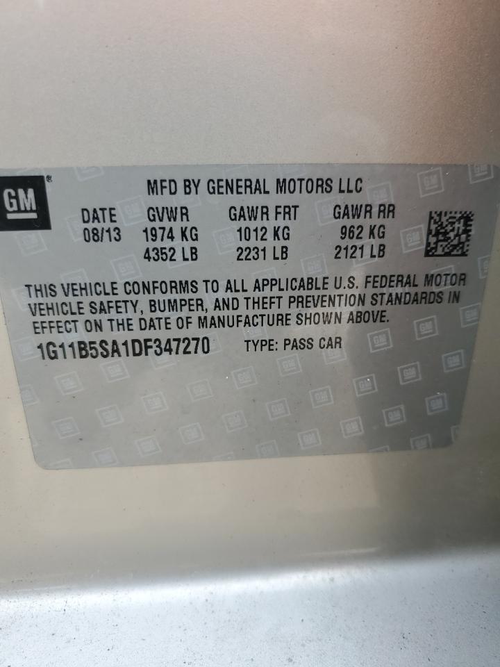 2013 CHEVROLET MALIBU