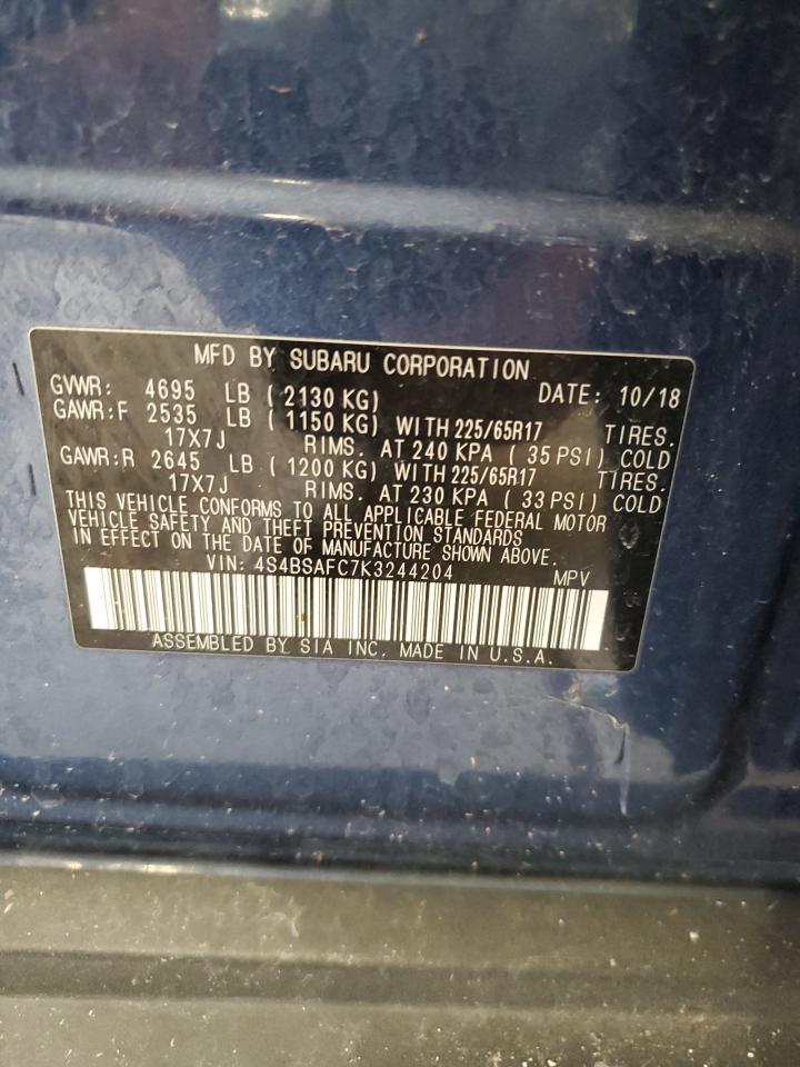 2019 SUBARU Outback