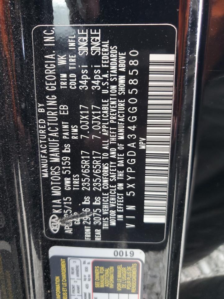 2016 KIA SORENTO