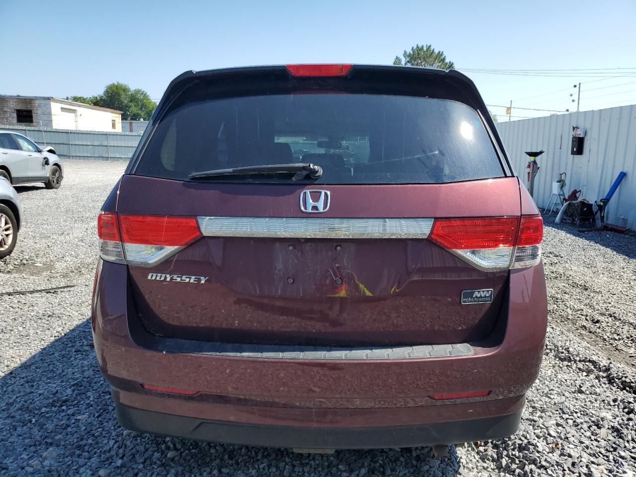 2016 HONDA ODYSSEY